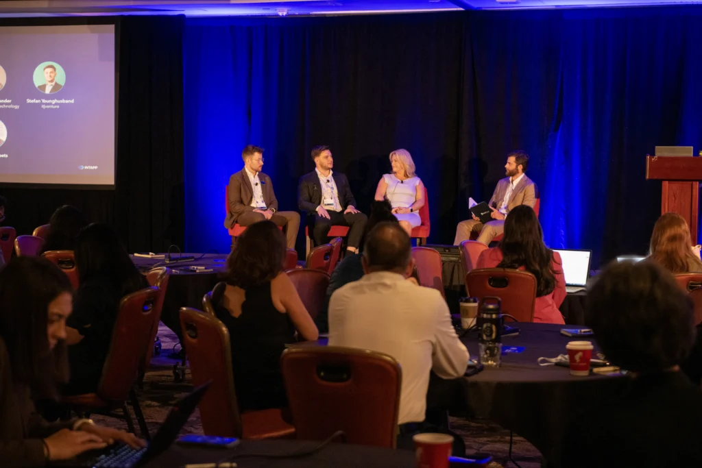 panel discussion on stage